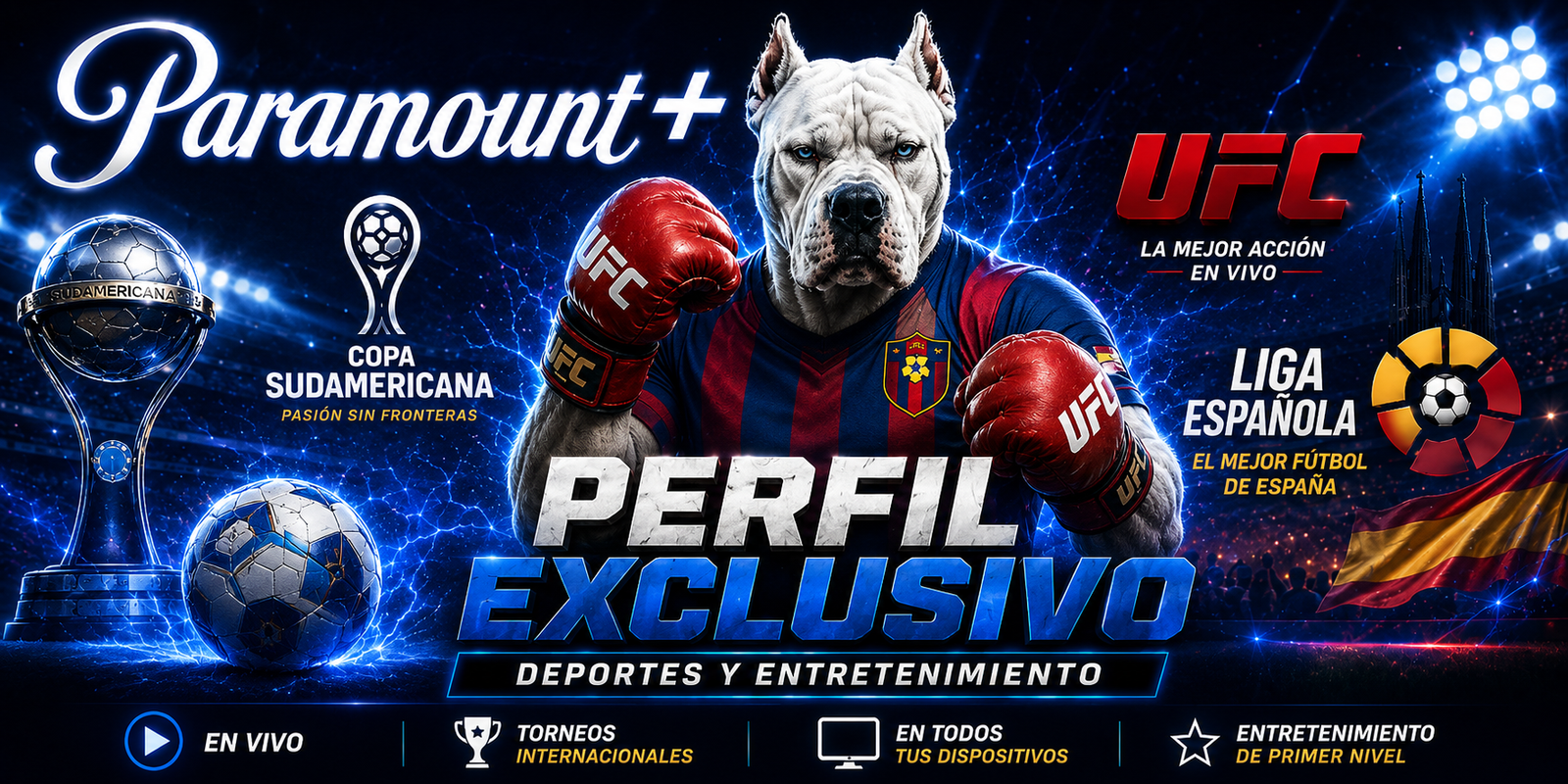 PARAMOUNT PERFIL EXCLUSIVO X 30 DIAS